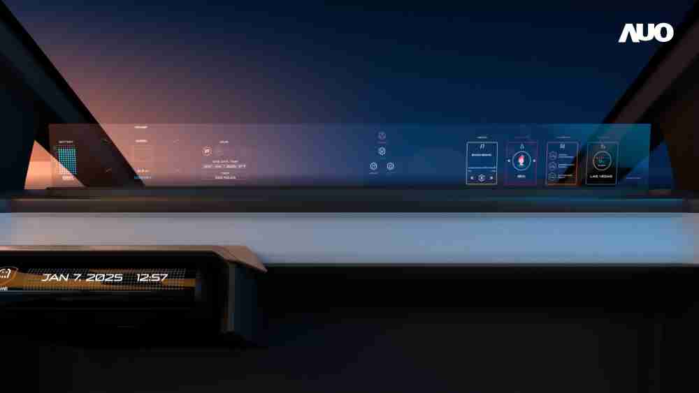 彩神vll无界透明显示接口(Horizon Image Glass)透过车运算方案整合仪表板、、中控台及副驾显示器，，，，一体式全景呈现，，，，提供乘用者清晰的前方视野、、、、行车必要信息与娱乐功能